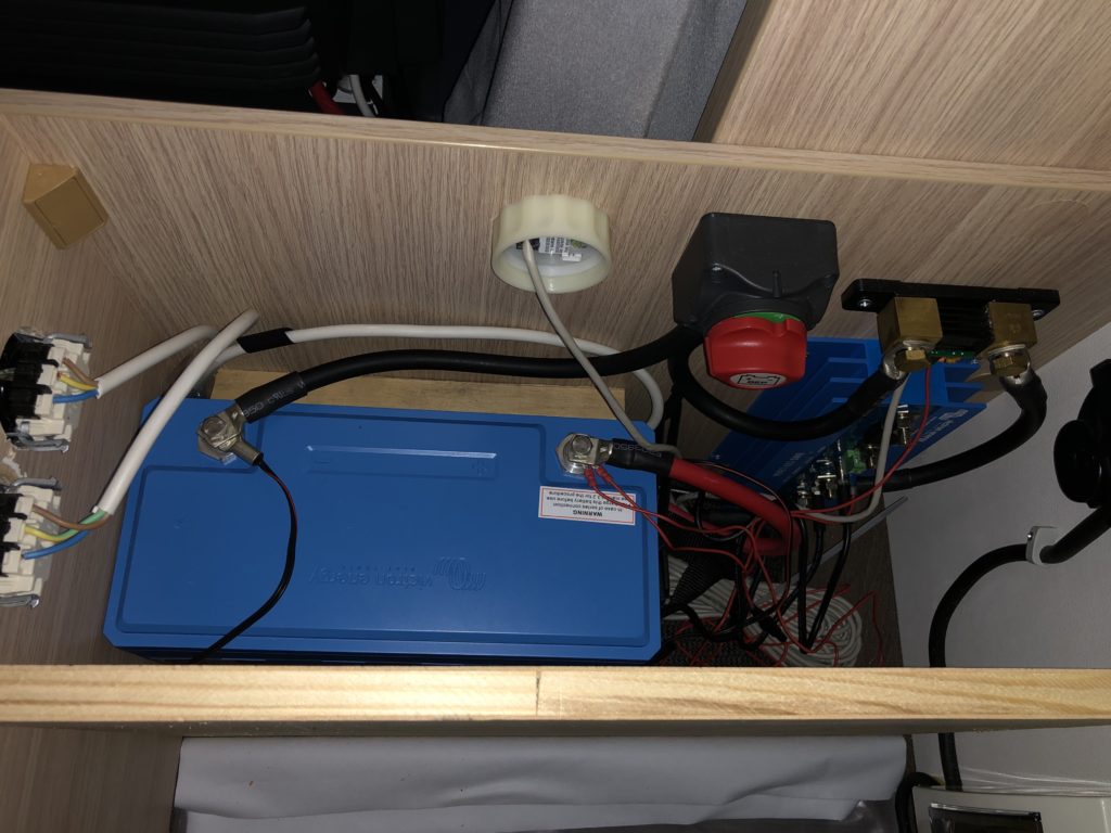 Lithiumbatterie im Wohnmobil