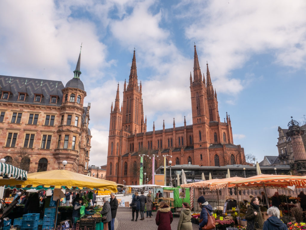 Markt in Wiesbaden