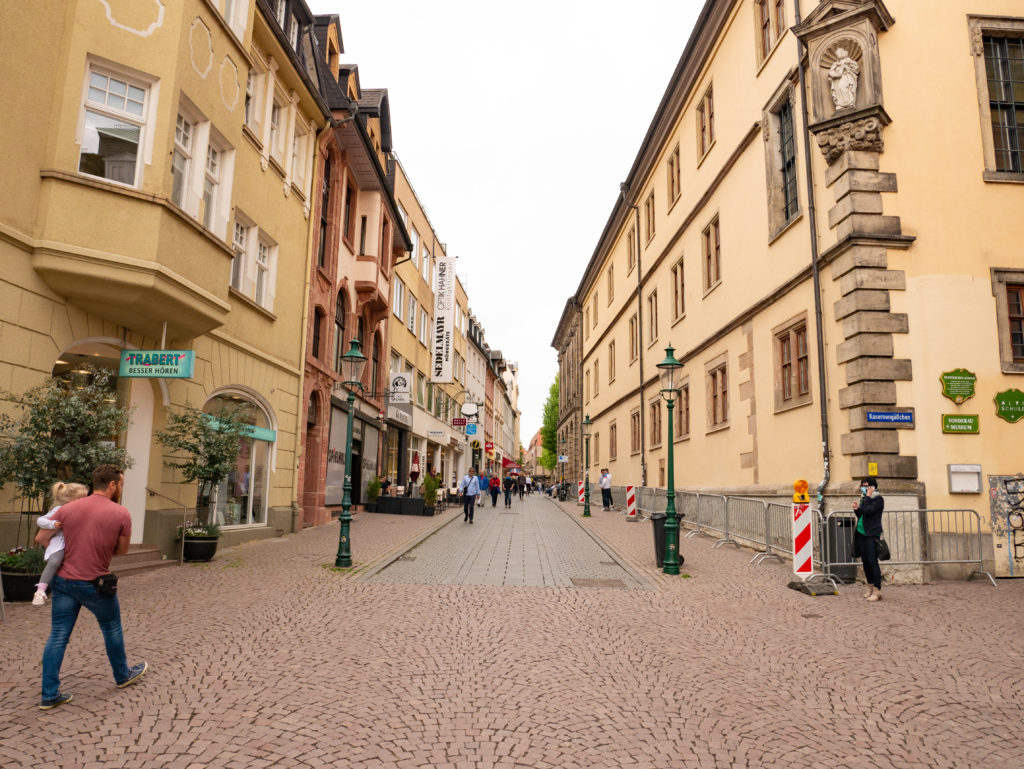 Fulda Innenstadt Wohnmobil