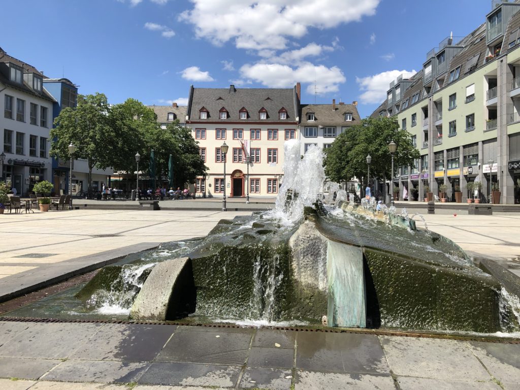 Stadt Koblenz mit dem Wohnmobil