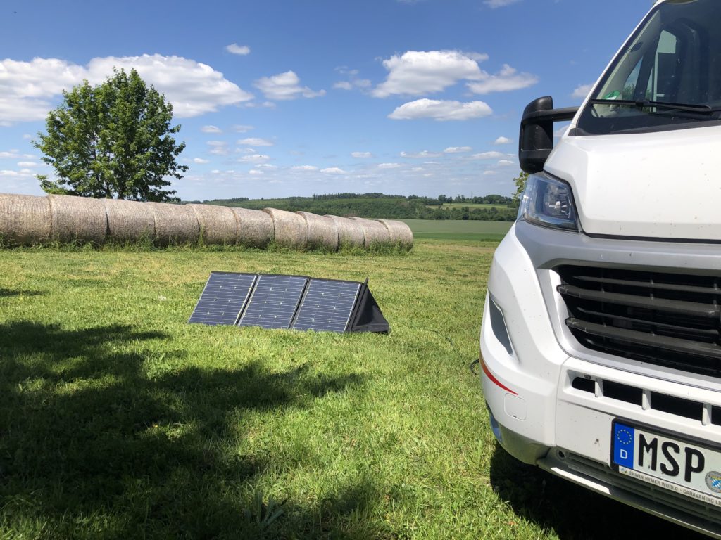 Frei stehen Wohnmobil Mosel