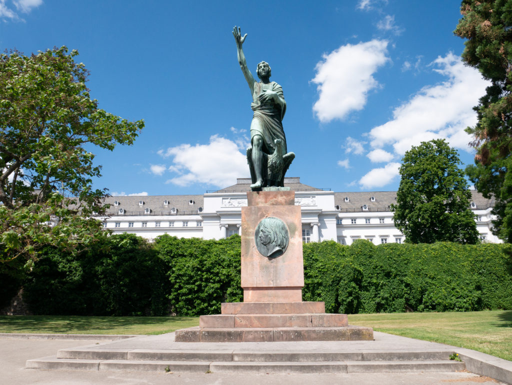 Stadt Koblenz mit dem Wohnmobil