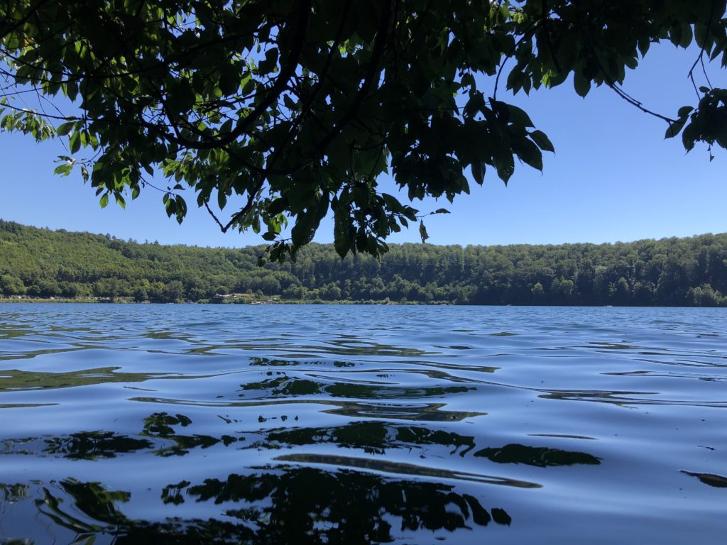 Abkühlung im Pulvermaar