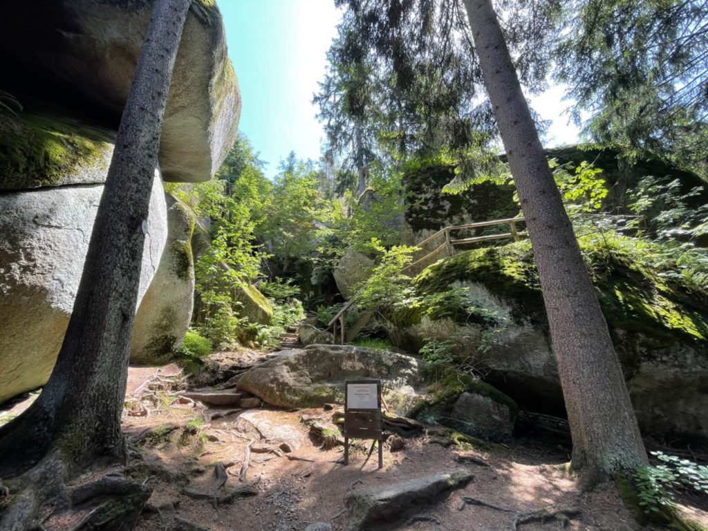 felsenlabyrinth Fichtelgebirge 