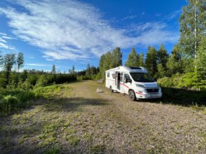 Reiseblog Wohnmobil - Auf großer Reise durch Europa 7 freistehen in Schweden