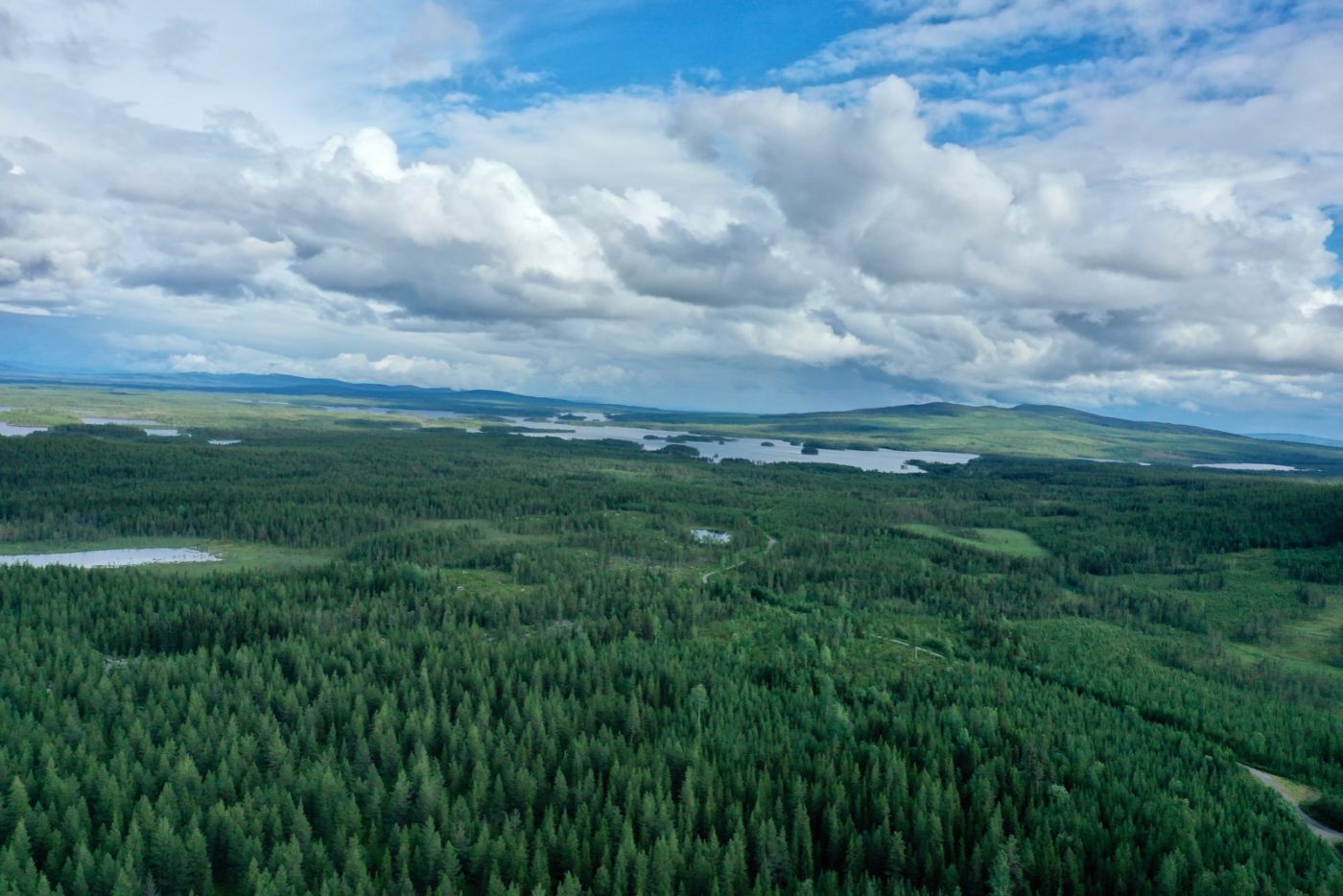 3 Lappen ziehen mit dem Wohnmobil durch Lappland 12 freistehen in Lappland