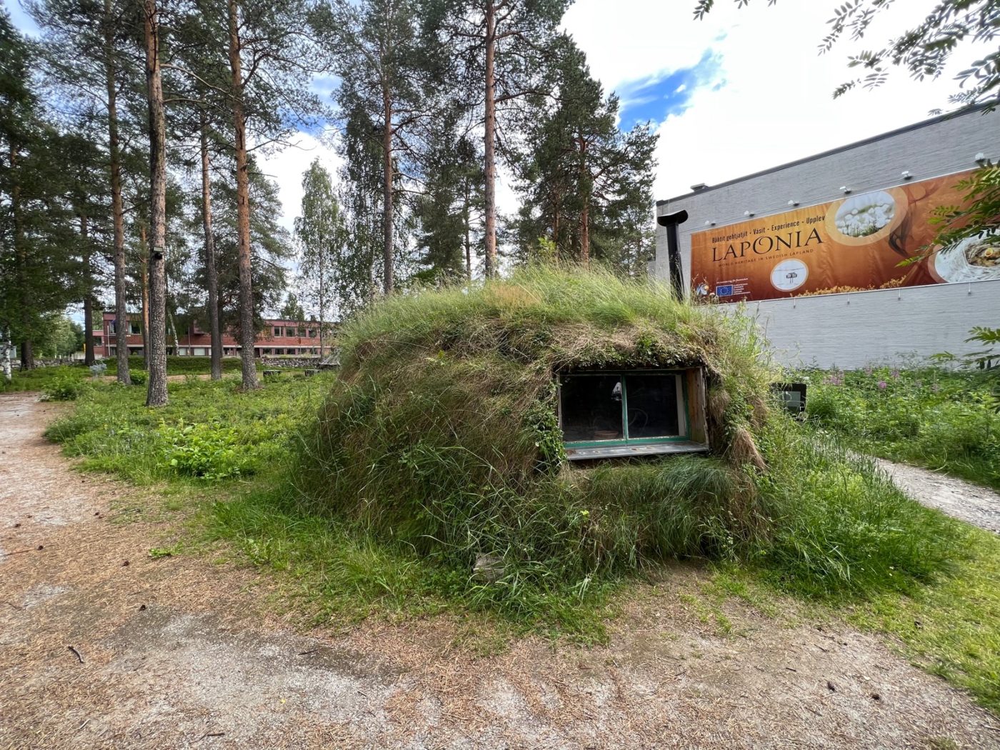 3 Lappen ziehen mit dem Wohnmobil durch Lappland 40 Jokkmokk im Lappland