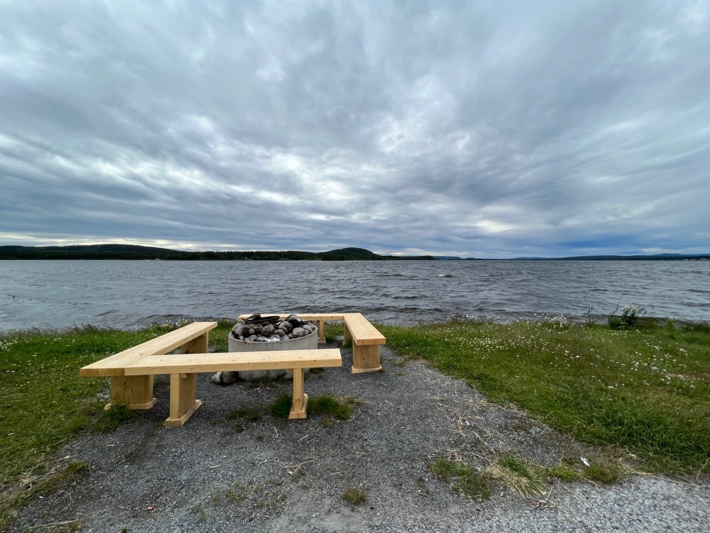 3 Lappen ziehen mit dem Wohnmobil durch Lappland 44 freistehen in Lappland