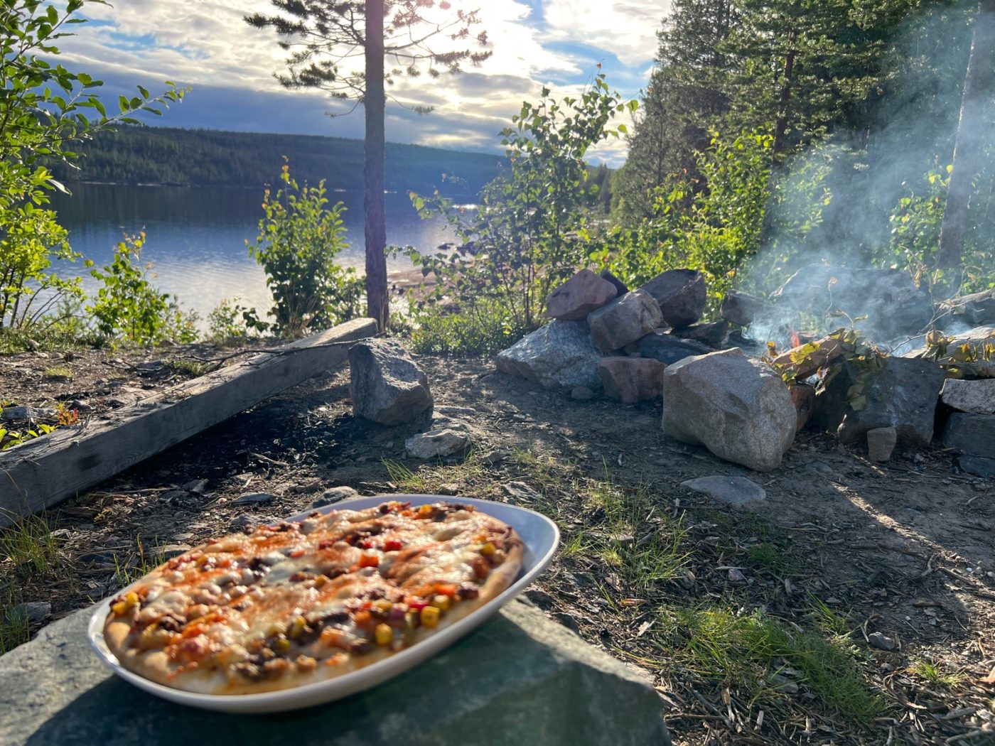 3 Lappen ziehen mit dem Wohnmobil durch Lappland 47 freistehen in Lappland