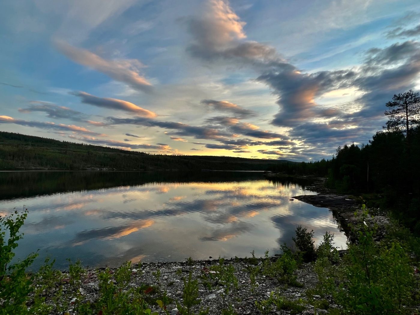 3 Lappen ziehen mit dem Wohnmobil durch Lappland 50 freistehen in Lappland