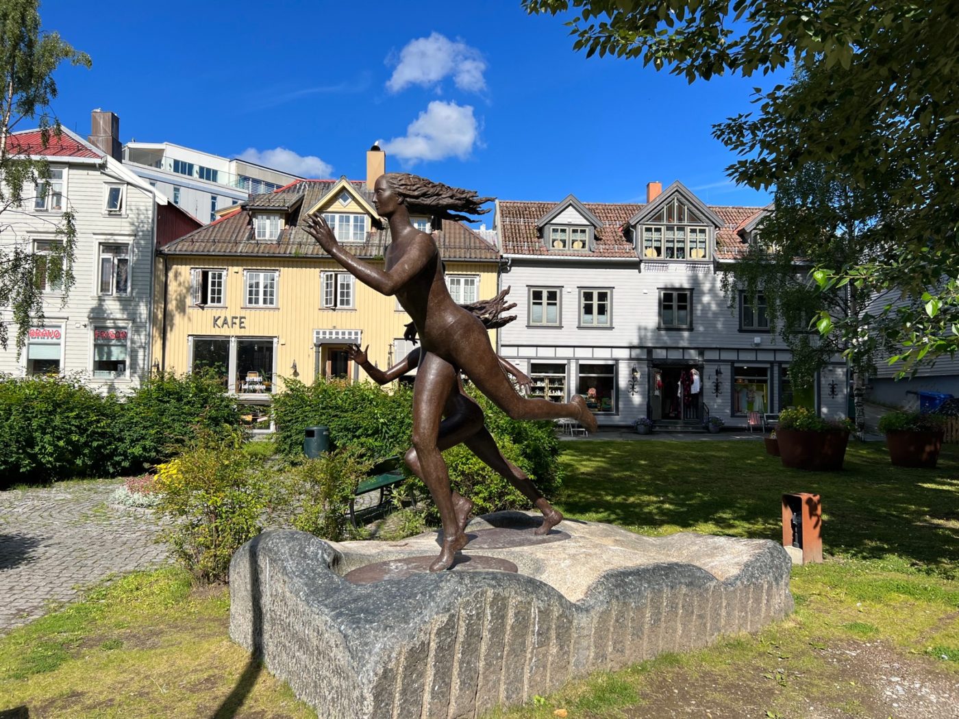 Das Venedig des Nordens - und Idylle pur! Camping in Norwegen 24 Tromsø in Norwegen