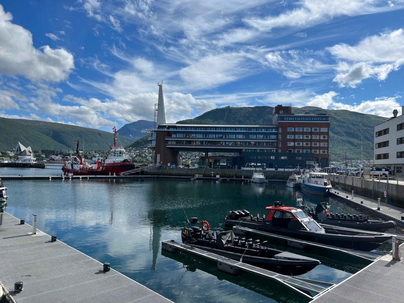 Das Venedig des Nordens - und Idylle pur! Camping in Norwegen 39 Tromsø in Norwegen