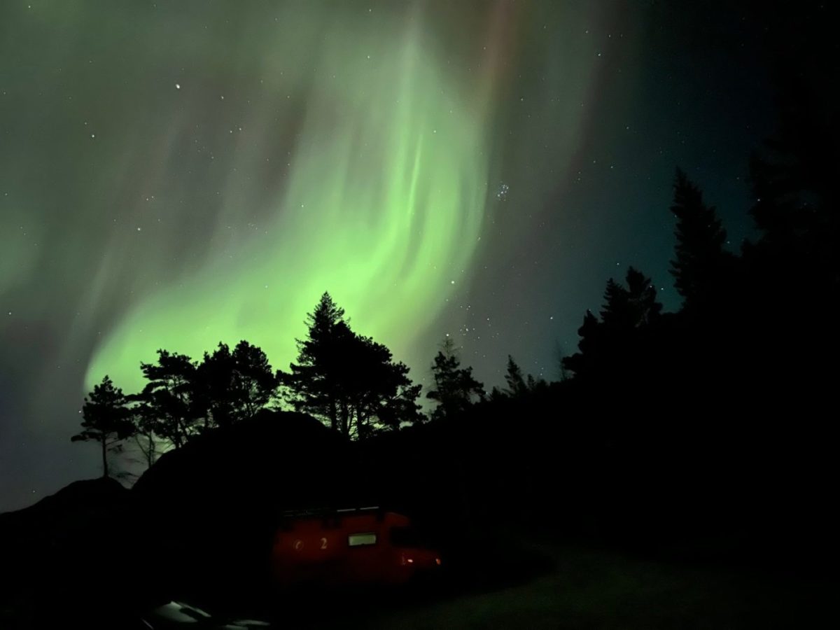 Polarlichter in Norwegen