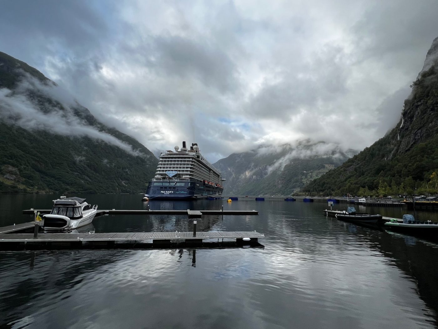 Über die Trollstigen zum Geiranger Fjord 18 Geiranger Norwegen
