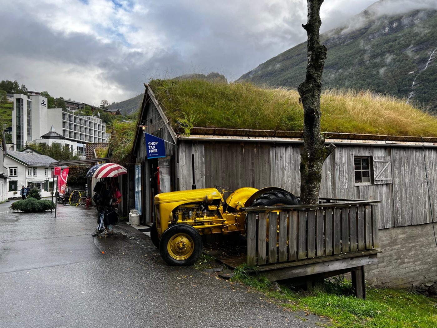 Über die Trollstigen zum Geiranger Fjord 21 Geiranger Norwegen