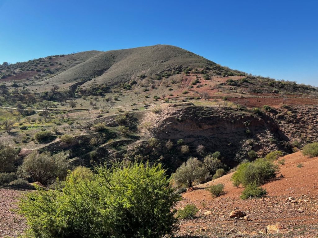 Von Meknes nach Fes und weiter durch Marokko 86 Wildnis von Marokko