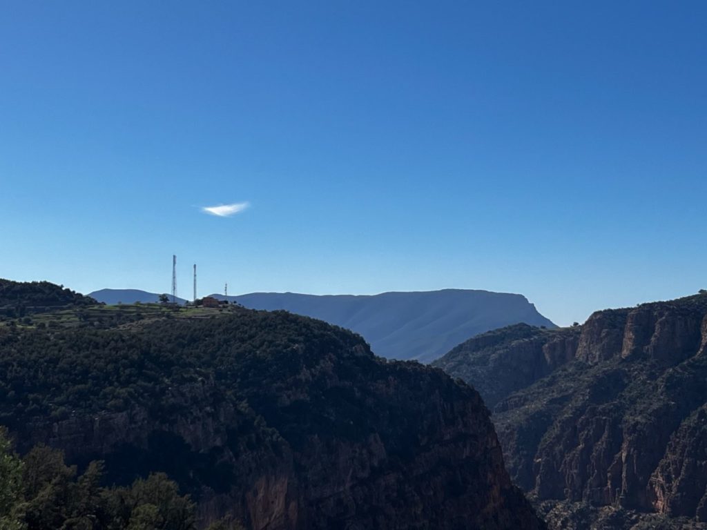 Von Meknes nach Fes und weiter durch Marokko 96 Wildnis von Marokko