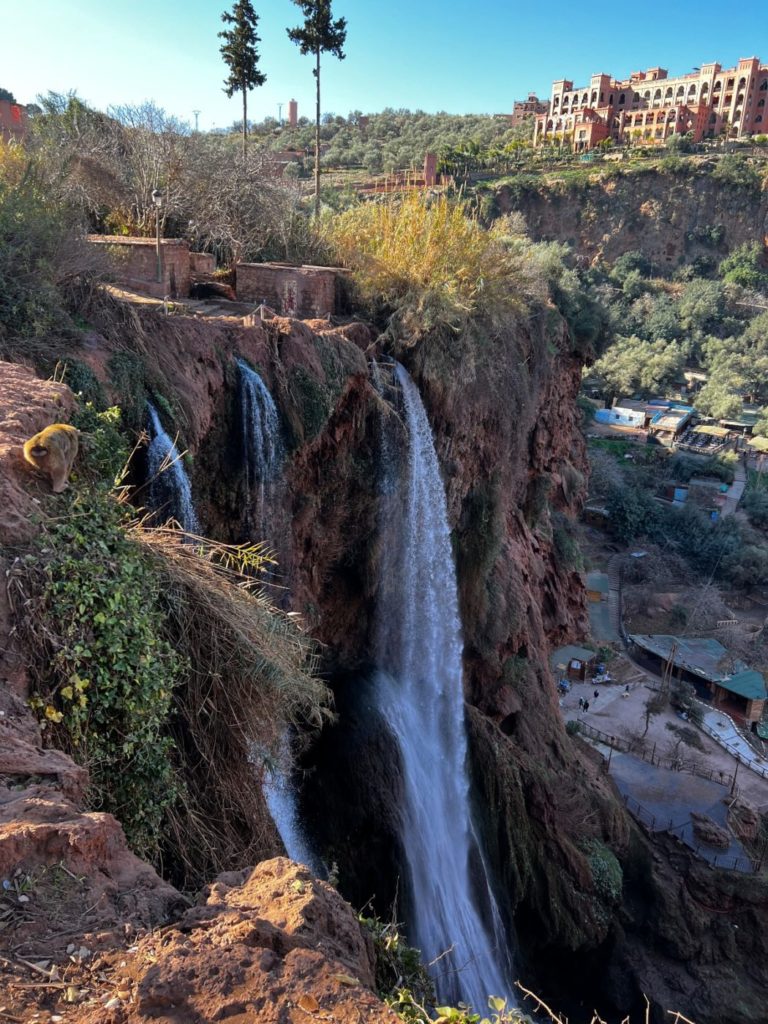 Die Wasserfälle von Ouzoud bis nach Marrakesh 4 Ouzoud Wasserfälle