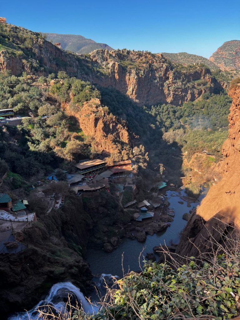 Die Wasserfälle von Ouzoud bis nach Marrakesh 5 Ouzoud Wasserfälle
