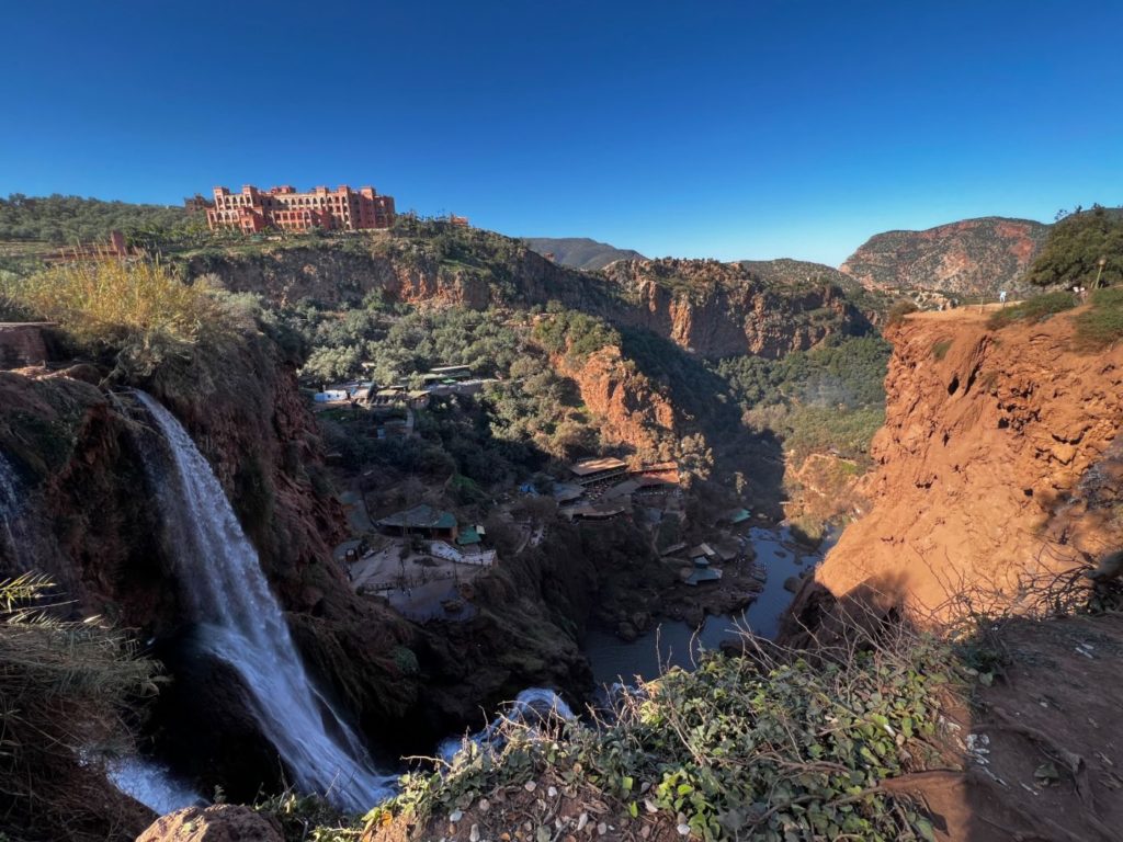 Die Wasserfälle von Ouzoud bis nach Marrakesh 6 Ouzoud Wasserfälle
