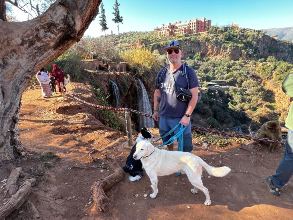 Die Wasserfälle von Ouzoud bis nach Marrakesh 7 Ouzoud Wasserfälle