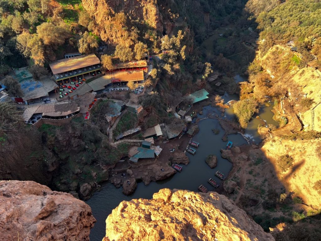 Die Wasserfälle von Ouzoud bis nach Marrakesh 9 Ouzoud Wasserfälle