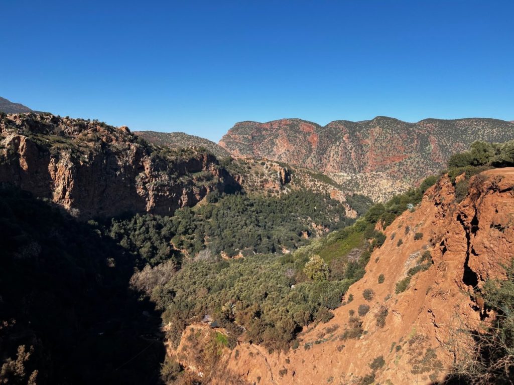 Die Wasserfälle von Ouzoud bis nach Marrakesh 10 Ouzoud Wasserfälle