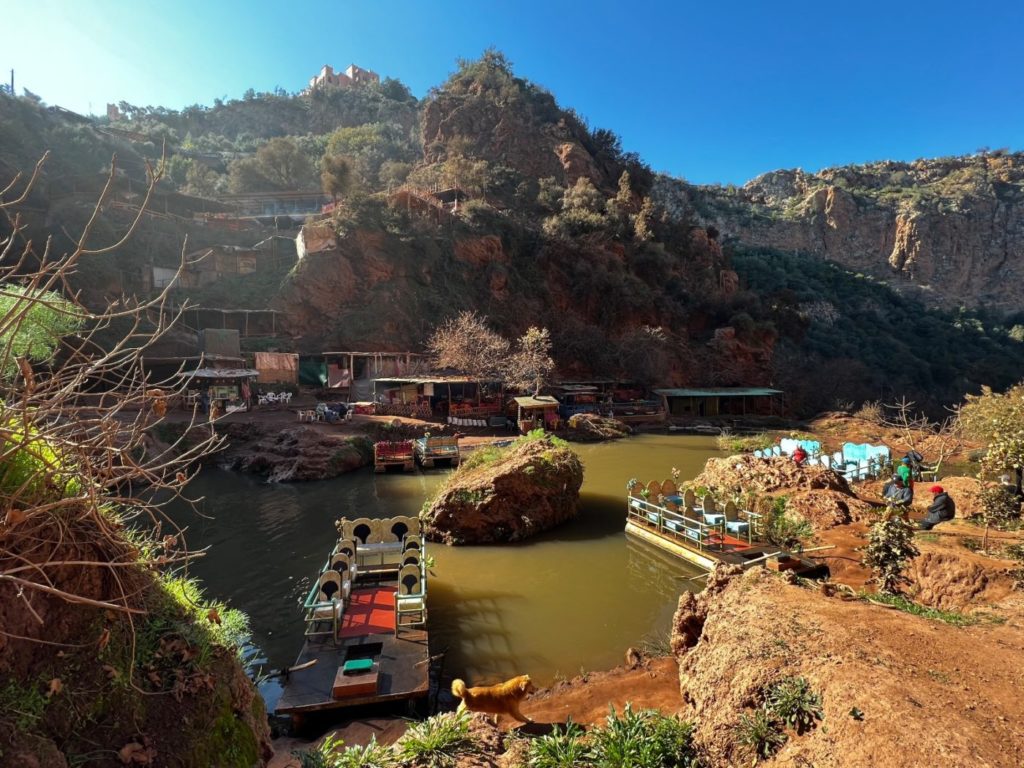 Die Wasserfälle von Ouzoud bis nach Marrakesh 12 Ouzoud Wasserfälle