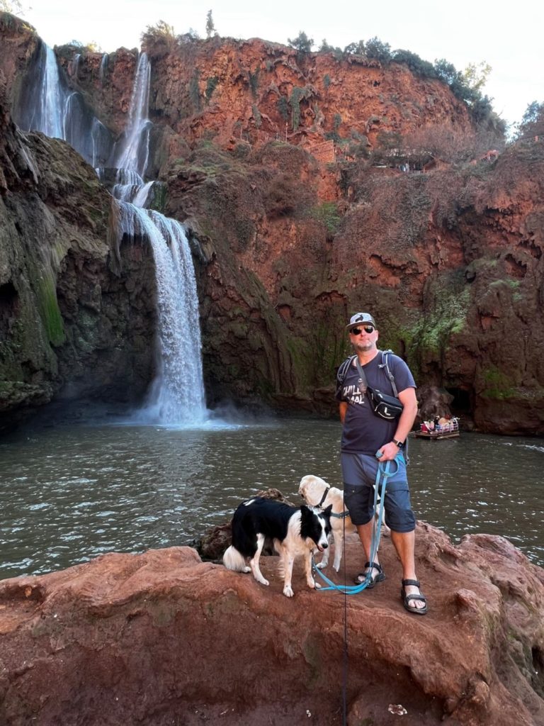 Die Wasserfälle von Ouzoud bis nach Marrakesh 14 Ouzoud Wasserfälle