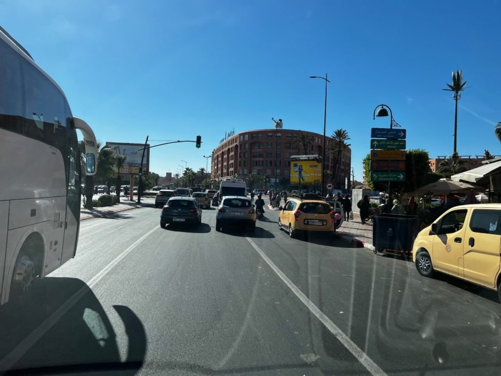 Die Wasserfälle von Ouzoud bis nach Marrakesh 25 Marrakesh mit dem Wohnmobil