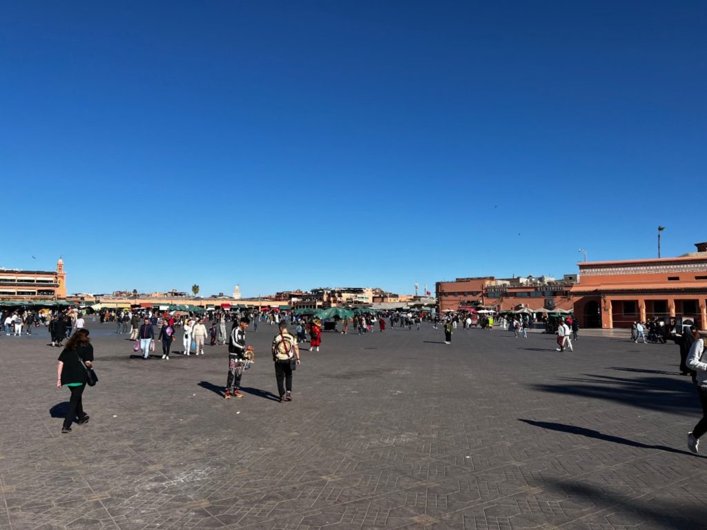 Die Wasserfälle von Ouzoud bis nach Marrakesh 27 Marrakesh mit dem Wohnmobil