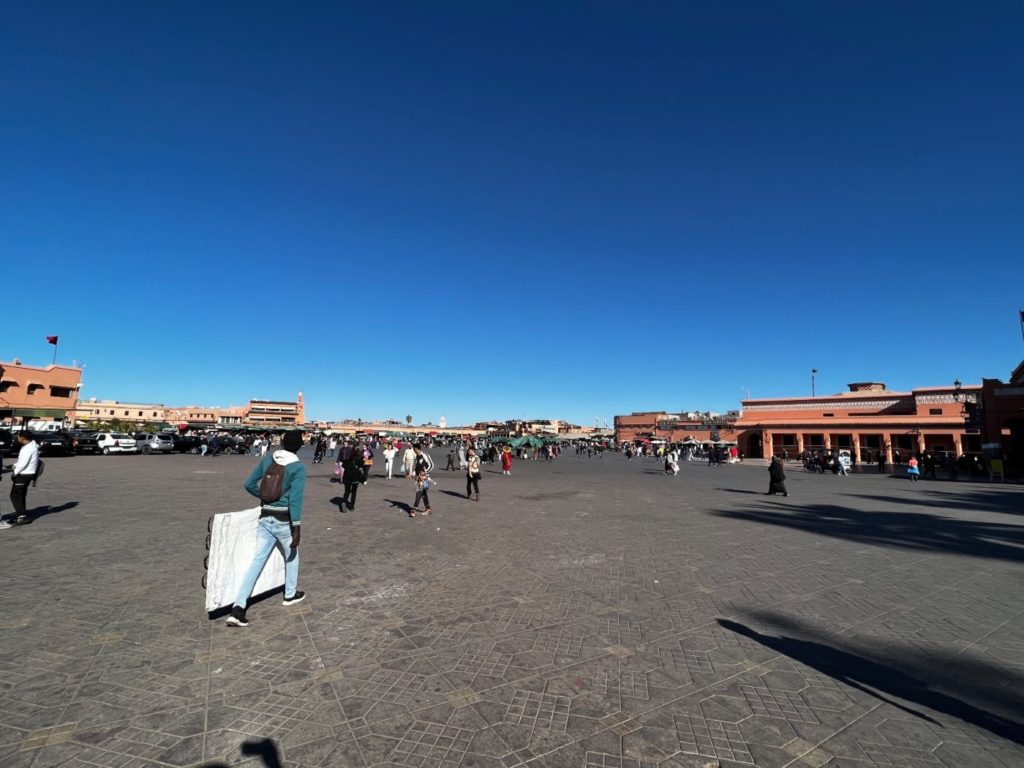 Die Wasserfälle von Ouzoud bis nach Marrakesh 28 Marrakesh mit dem Wohnmobil