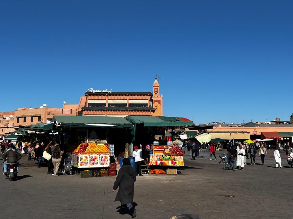 Die Wasserfälle von Ouzoud bis nach Marrakesh 29 Marrakesh mit dem Wohnmobil