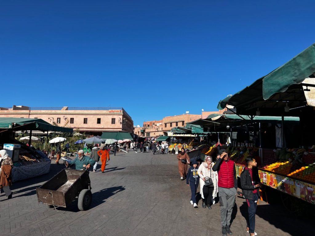 Die Wasserfälle von Ouzoud bis nach Marrakesh 30 Marrakesh mit dem Wohnmobil