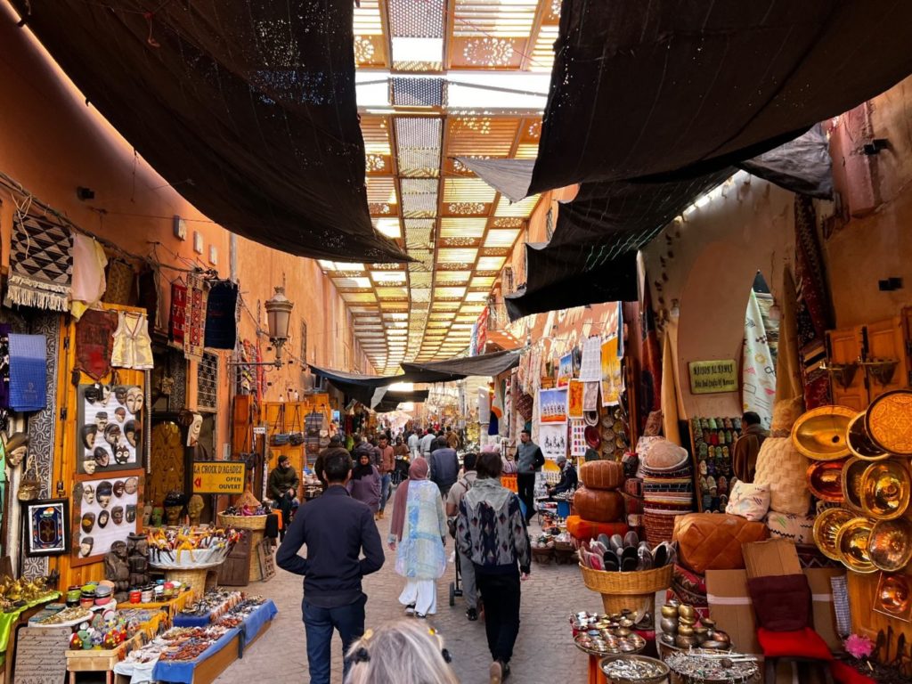 Die Wasserfälle von Ouzoud bis nach Marrakesh 31 Marrakesh mit dem Wohnmobil