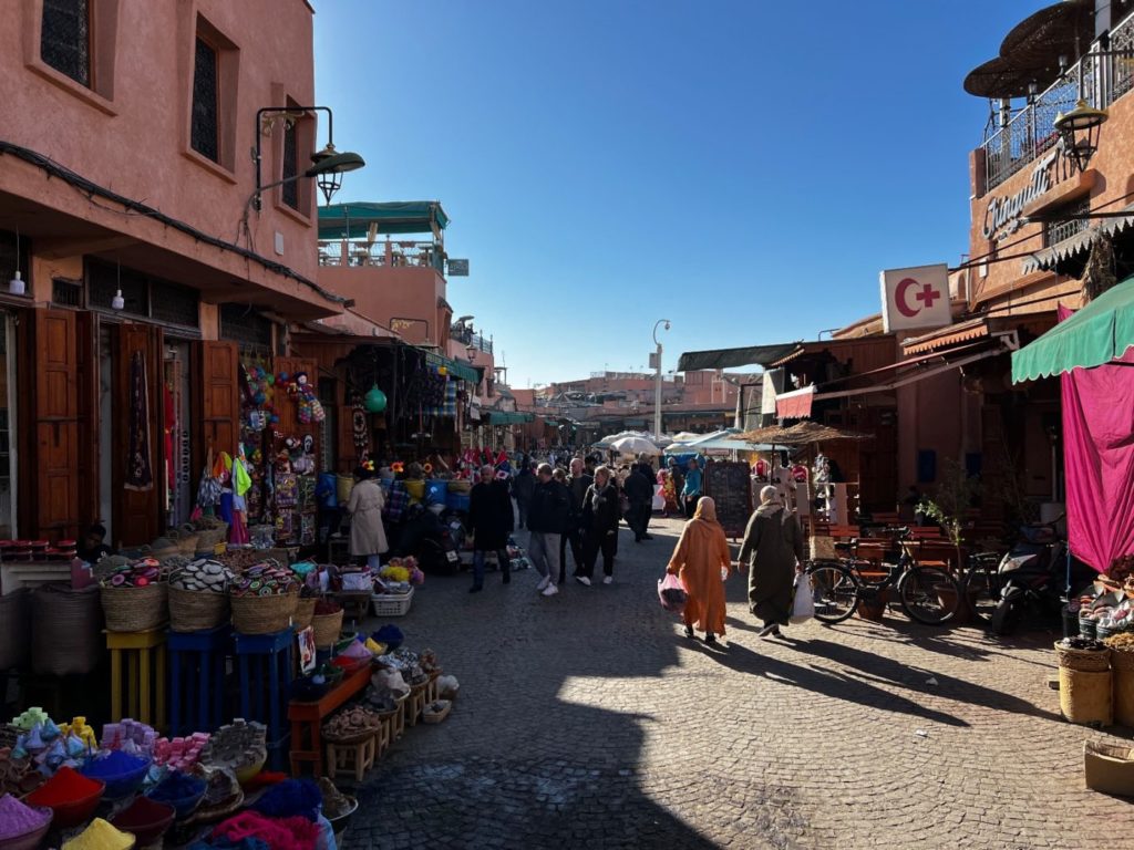 Die Wasserfälle von Ouzoud bis nach Marrakesh 37 Marrakesh mit dem Wohnmobil