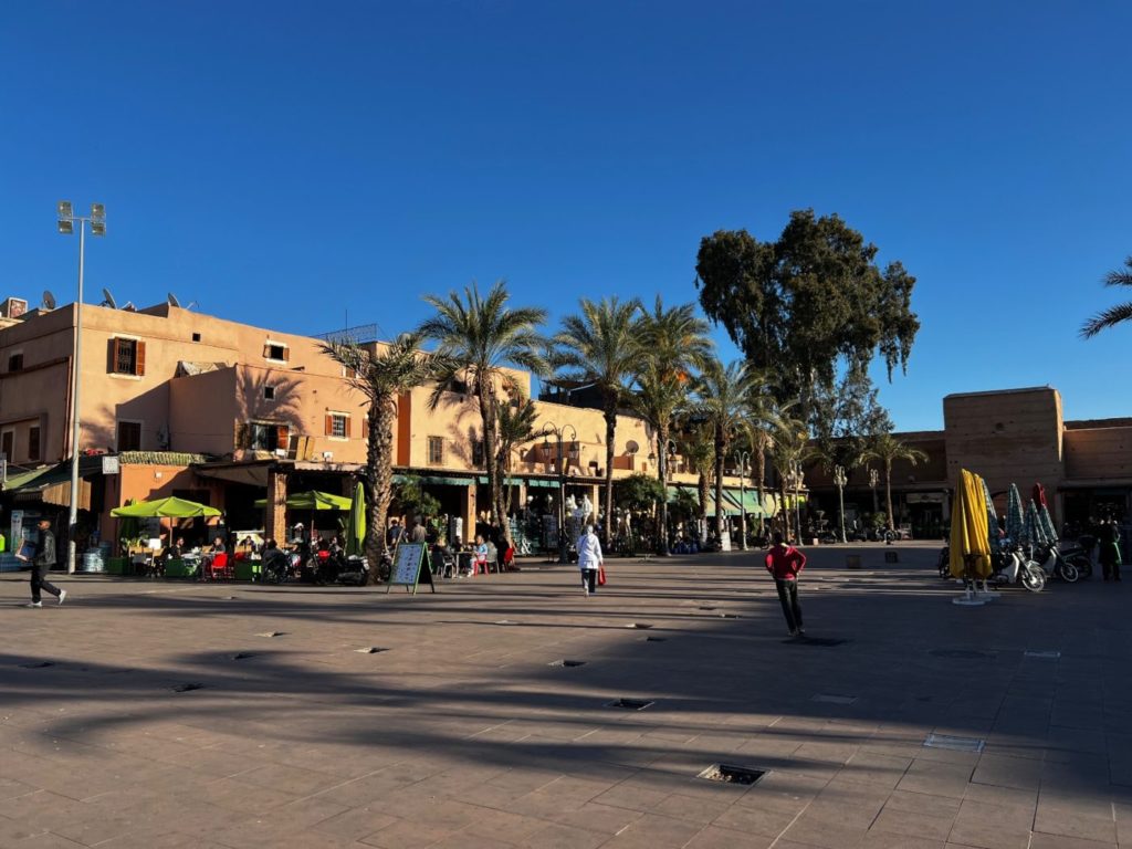 Die Wasserfälle von Ouzoud bis nach Marrakesh 42 Marrakesh mit dem Wohnmobil