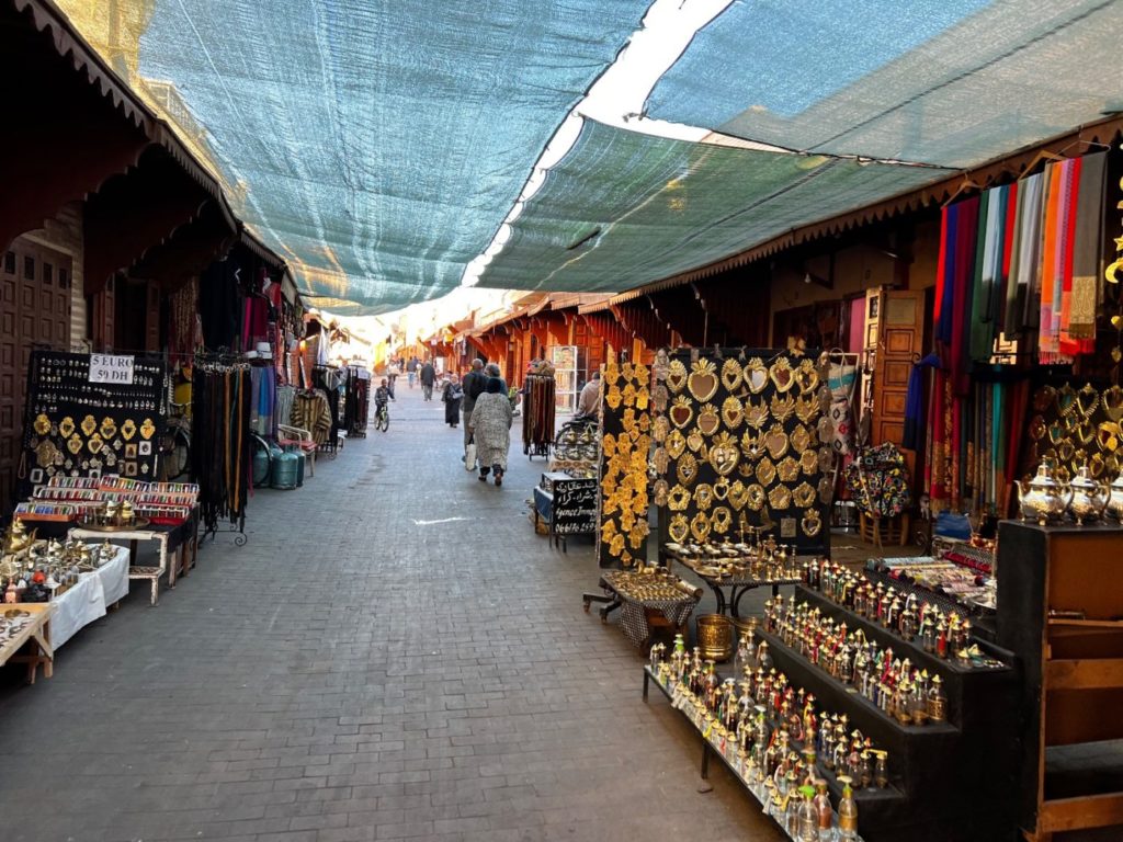 Die Wasserfälle von Ouzoud bis nach Marrakesh 43 Marrakesh mit dem Wohnmobil