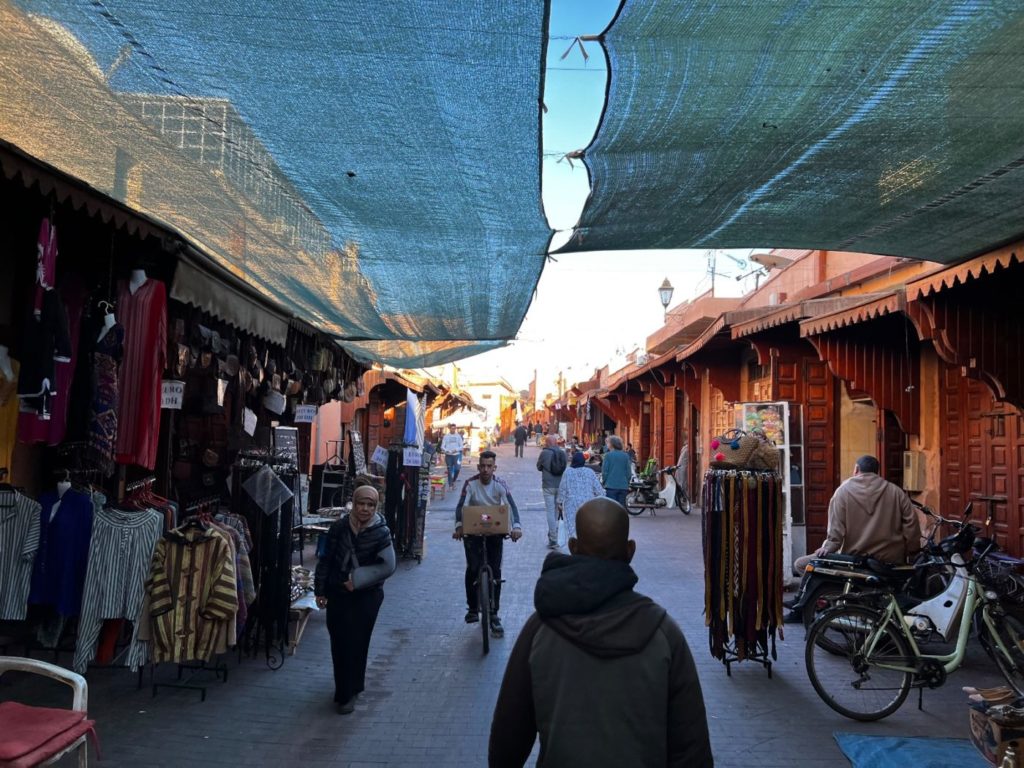 Die Wasserfälle von Ouzoud bis nach Marrakesh 45 Marrakesh mit dem Wohnmobil