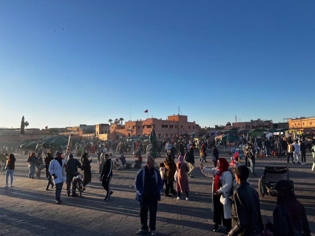 Die Wasserfälle von Ouzoud bis nach Marrakesh 47 Marrakesh mit dem Wohnmobil