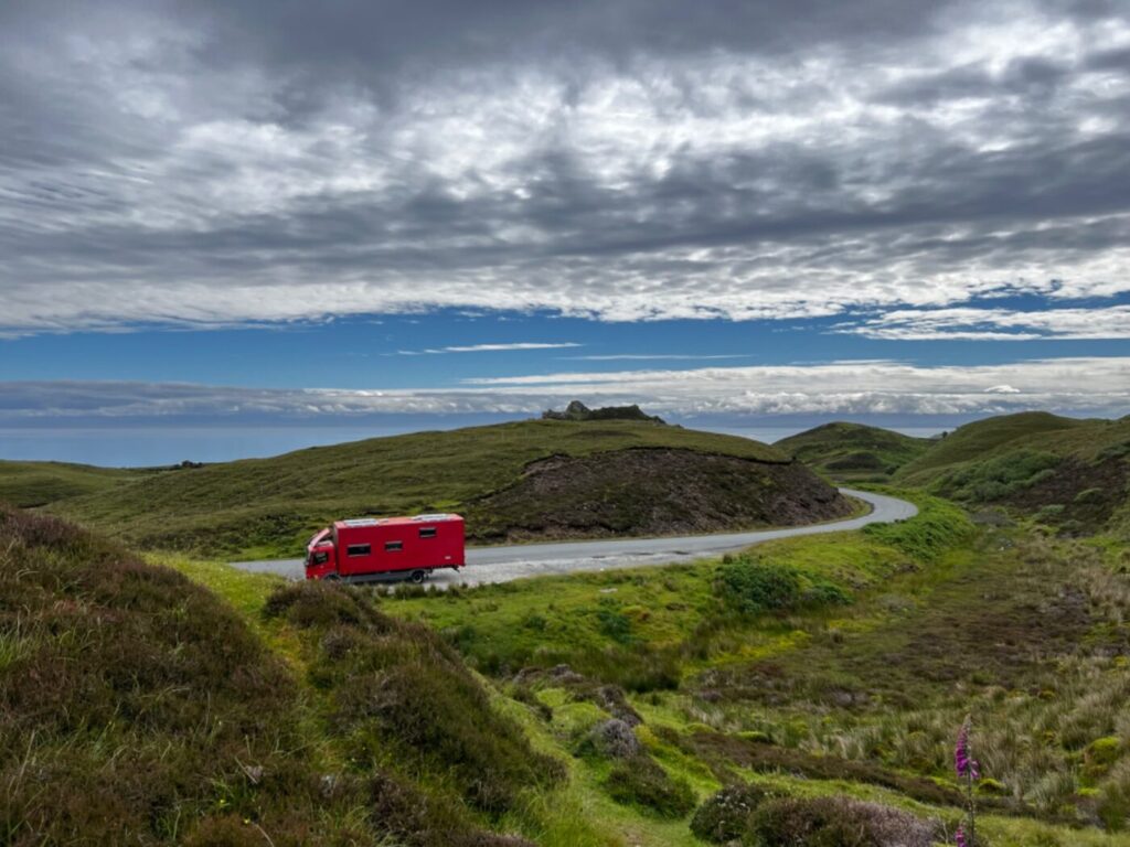 Isle of Skye in den schottischen Highlands 13 Schottland mit dem Wohnmobil