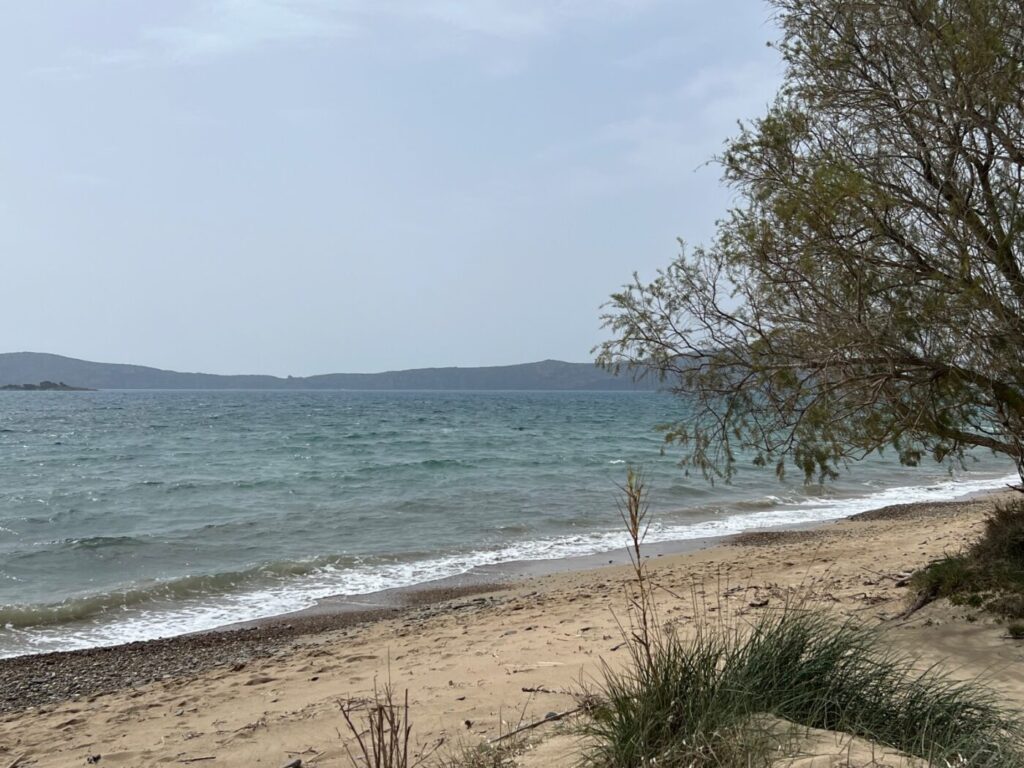 Noch am Elea Beach in Griechenland 17 Griechenland mit dem Wohnmobil